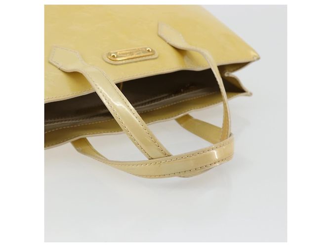 LOUIS VUITTON Borsa Monogram Vernis Reade PM Perle M91336 LV Auth ki6635 - vista 7