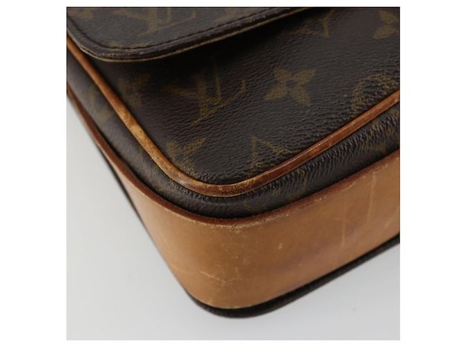 LOUIS VUITTON Bolso de Hombro Monogram Cartouchiere MM M51253 LV Auth ka4270 Monograma - vista 11