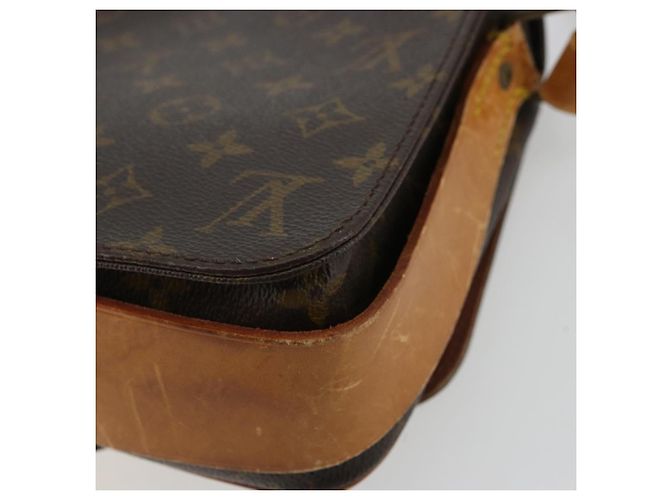 LOUIS VUITTON Bolso de Hombro Monogram Cartouchiere MM M51253 LV Auth ka4270 Monograma - vista 12