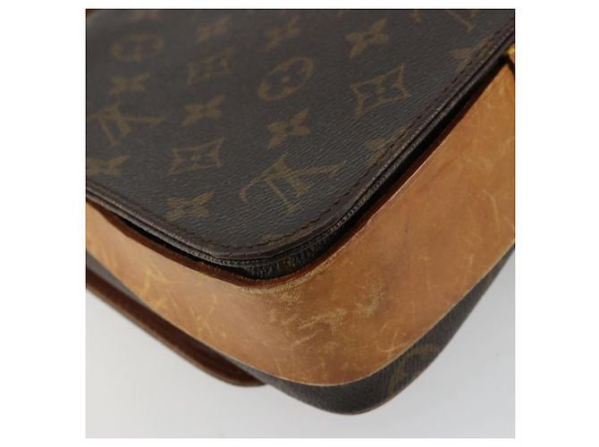 LOUIS VUITTON Bolso de Hombro Monogram Cartouchiere MM M51253 LV Auth ka4270 Monograma - vista 13