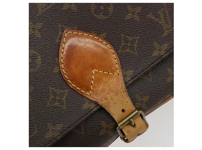 LOUIS VUITTON Bolso de Hombro Monogram Cartouchiere MM M51253 LV Auth ka4270 Monograma - vista 14