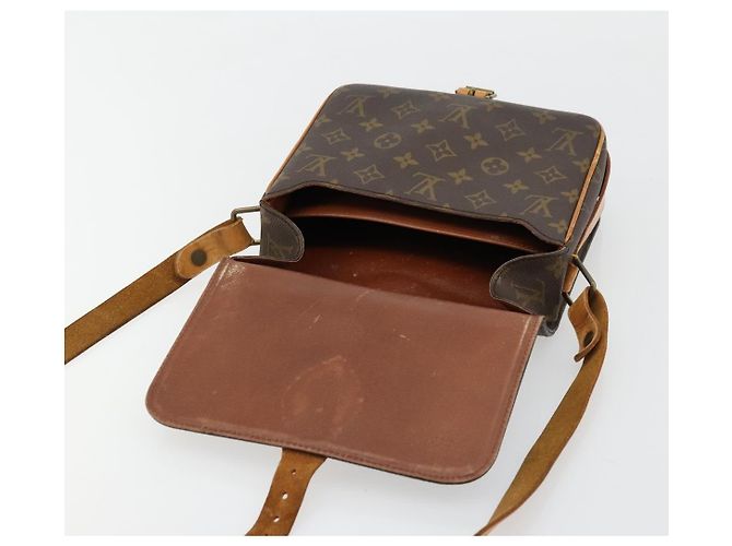 LOUIS VUITTON Bolso de Hombro Monogram Cartouchiere MM M51253 LV Auth ka4270 Monograma - vista 16