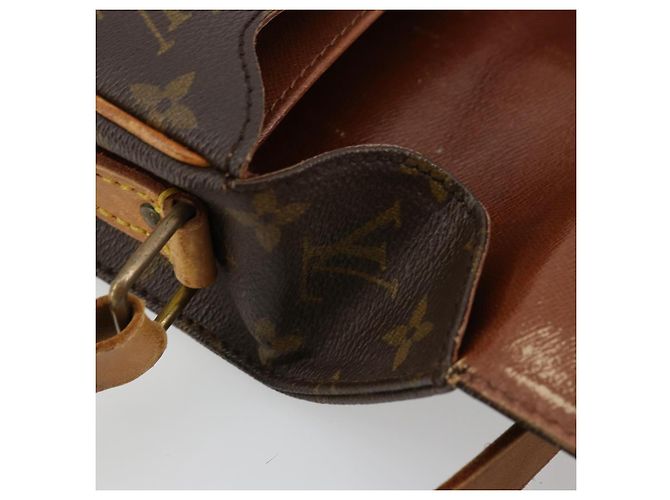 LOUIS VUITTON Bolso de Hombro Monogram Cartouchiere MM M51253 LV Auth ka4270 Monograma - vista 18