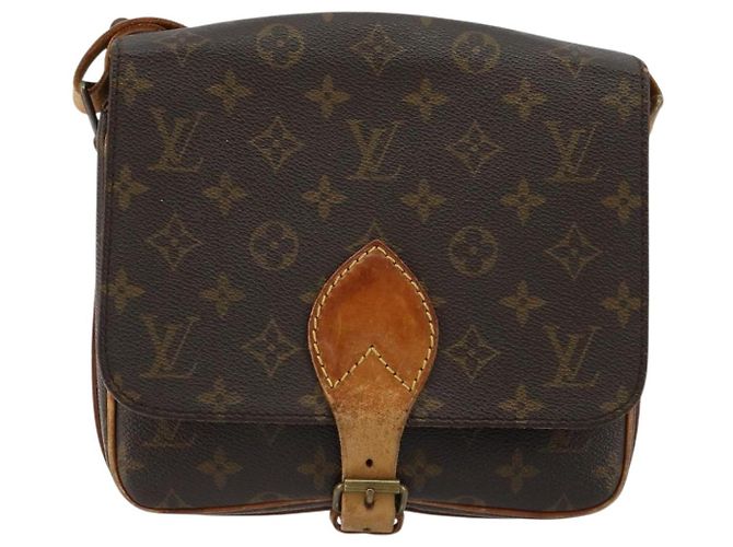 LOUIS VUITTON Bolso de Hombro Monogram Cartouchiere MM M51253 LV Auth ka4270 Monograma - vista 2