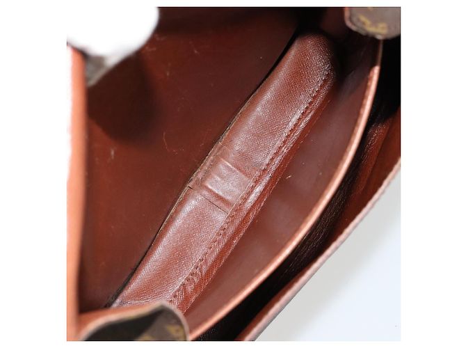 LOUIS VUITTON Bolso de Hombro Monogram Cartouchiere MM M51253 LV Auth ka4270 Monograma - vista 21