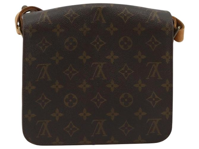 LOUIS VUITTON Bolso de Hombro Monogram Cartouchiere MM M51253 LV Auth ka4270 Monograma - vista 3