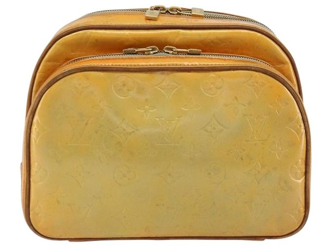 LOUIS VUITTON Monogram Vernis Marley Rucksack Gris M91038 LV Auth 177599 Grau - Ansicht 2