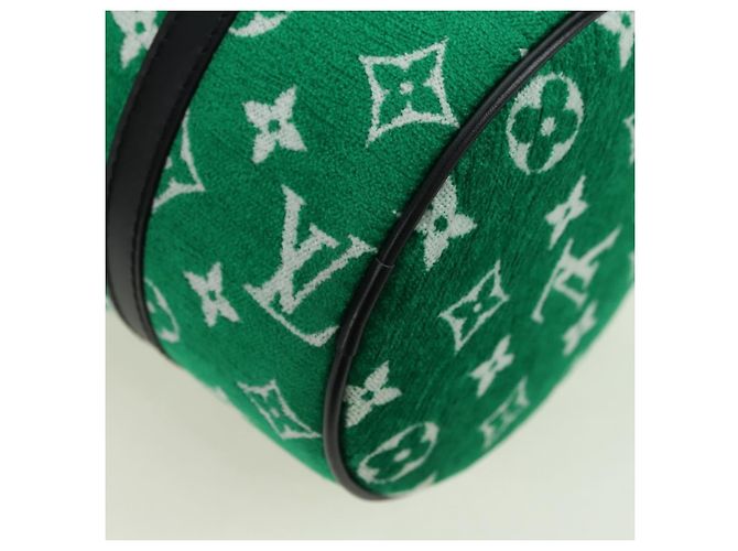LOUIS VUITTON Monogram Jaguar Papillon Hand Bag Green M46206 LV Auth 178544SM Verde - vista 11