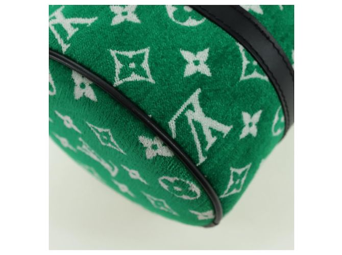 LOUIS VUITTON Monogram Jaguar Papillon Hand Bag Green M46206 LV Auth 178544SM Verde - vista 12