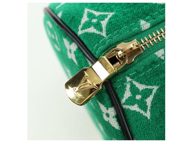 LOUIS VUITTON Monogram Jaguar Papillon Hand Bag Green M46206 LV Auth 178544SM Verde - vista 14