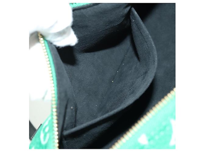 LOUIS VUITTON Monogram Jaguar Papillon Hand Bag Green M46206 LV Auth 178544SM Verde - vista 19