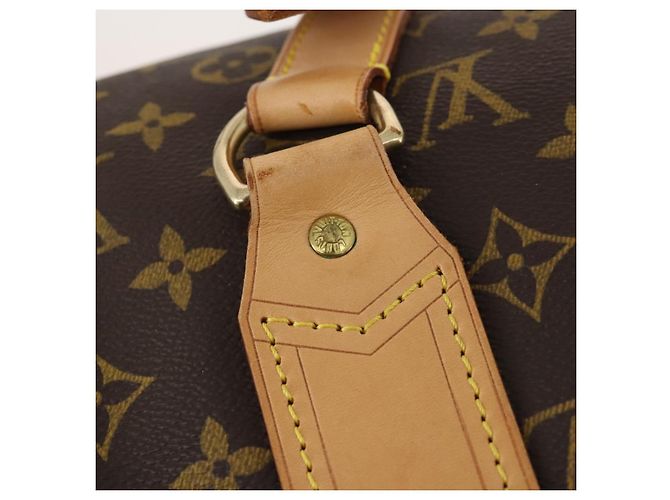 LOUIS VUITTON Monogram Sac Polochon 65 Boston Bag 2way M41222 LV Auth ep14237A Monogramma - vista 16