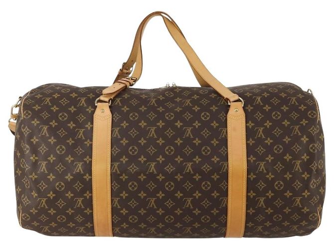 LOUIS VUITTON Monogram Sac Polochon 65 Boston Bag 2way M41222 LV Auth ep14237A Monogramma - vista 3