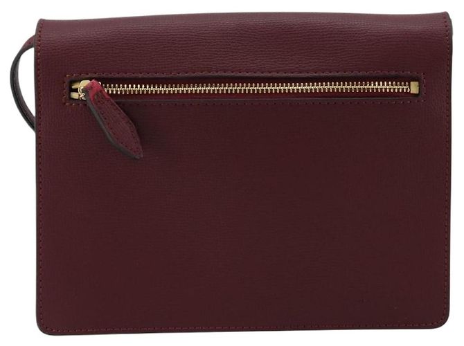 Borsa a Spalla BURBERRY Nova Check in Tela Beige e Oro Auth 179304 D'oro - vista 3