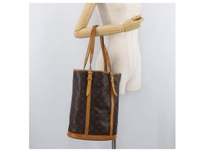 LOUIS VUITTON Monogram Bucket GM Shoulder Bag M42236 LV Auth 179128 Monogramma - vista 22