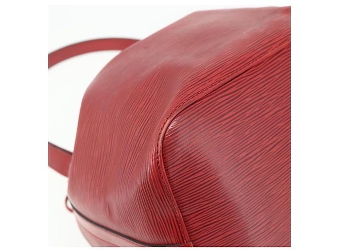 Borsa a Spalla LOUIS VUITTON Epi Petit Noe Rosso M44107 LV Auth ka4311 - vista 13