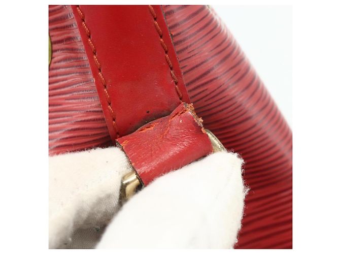 Borsa a Spalla LOUIS VUITTON Epi Petit Noe Rosso M44107 LV Auth ka4311 - vista 18