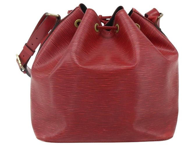 Borsa a Spalla LOUIS VUITTON Epi Petit Noe Rosso M44107 LV Auth ka4311 - vista 3