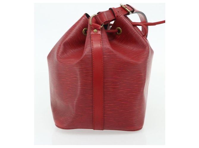 Borsa a Spalla LOUIS VUITTON Epi Petit Noe Rosso M44107 LV Auth ka4311 - vista 4