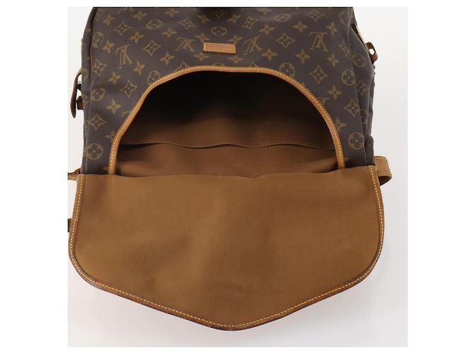 LOUIS VUITTON Borsa a Spalla Monogram Saumur 35 M42254 LV Auth bs34826 Monogramma - vista 21