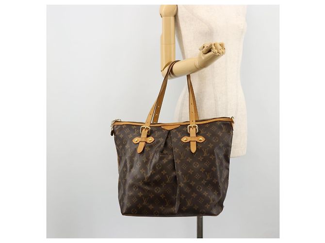 LOUIS VUITTON Borsa Tote Monogram Palermo GM M40146 LV Auth ep14586 Monogramma - vista 23