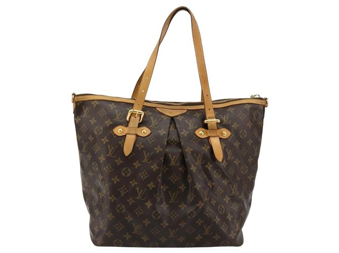 LOUIS VUITTON Borsa Tote Monogram Palermo GM M40146 LV Auth ep14586 Monogramma - vista 3