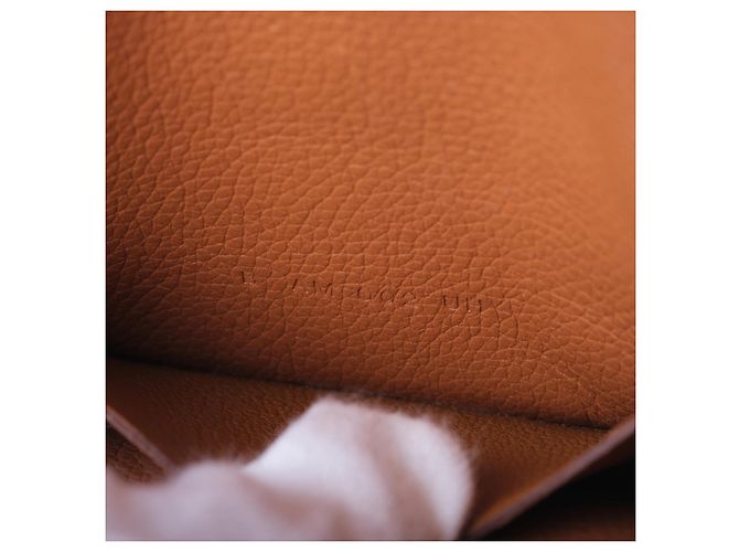 Portafoglio Hermès Roulis Gold Evercolor Leather Cammello - vista 6