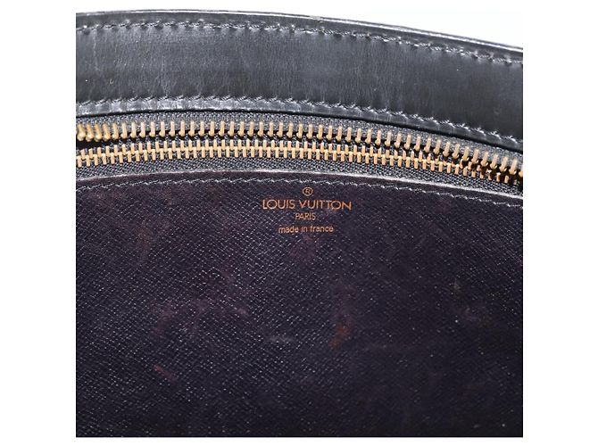 LOUIS VUITTON Epi Angian Shoulder Bag 2way Black M52112 LV Auth 179695 Nero - vista 13