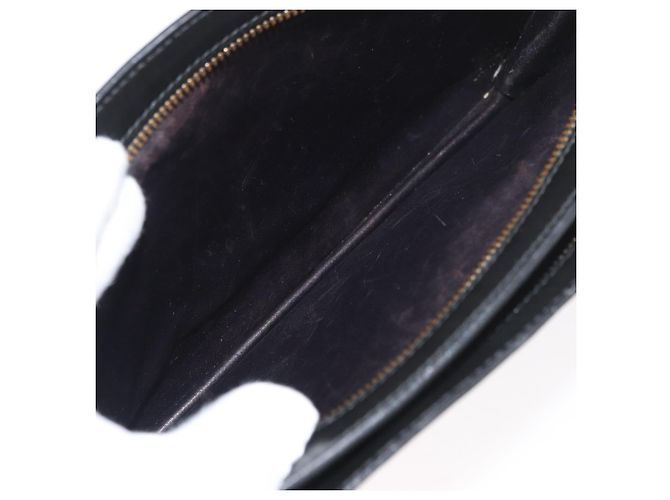 LOUIS VUITTON Epi Angian Shoulder Bag 2way Black M52112 LV Auth 179695 Nero - vista 17
