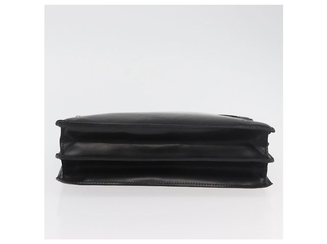 LOUIS VUITTON Epi Angian Shoulder Bag 2way Black M52112 LV Auth 179695 Nero - vista 7