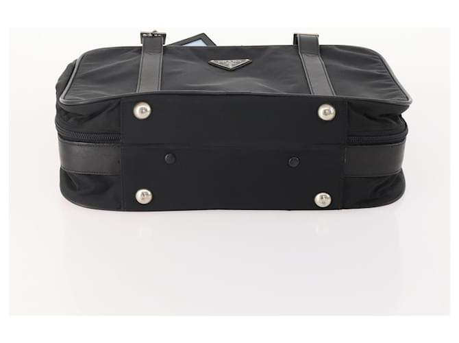 PRADA Trunk Nylon 2 Set Black Auth 174973 Nero - vista 17