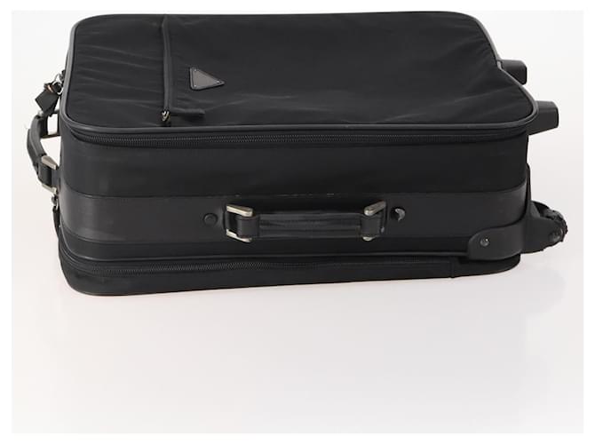 PRADA Trunk Nylon 2 Set Black Auth 174973 Nero - vista 4