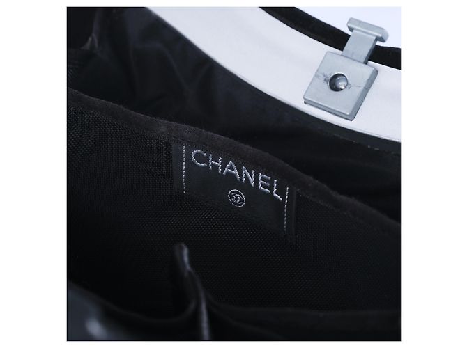 Timeless Borsa Chanel Millennium 2005 in scamosciato nero - vista 6