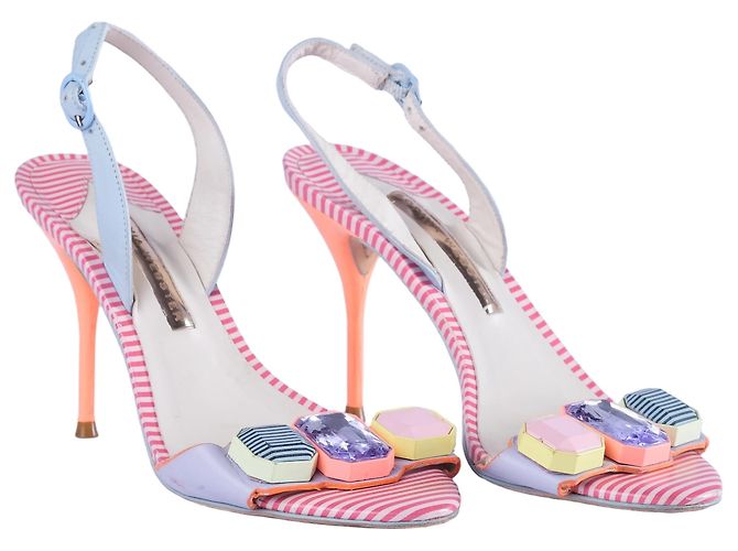 Autre Marque Sandali slingback Jemima Crystal Pastel di Sophia Webster - vista 2