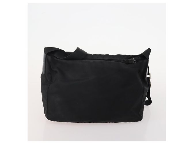 Borsa a tracolla PRADA Nylon 3 Set Black Beige Auth am11451 Nero - vista 10