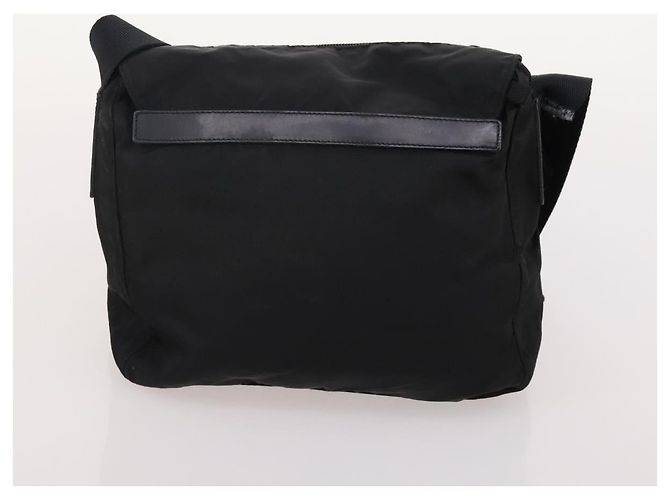 Borsa a tracolla PRADA Nylon 3 Set Black Beige Auth am11451 Nero - vista 18