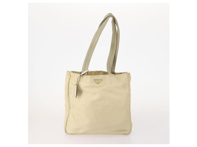 Borsa a tracolla PRADA Nylon 3 Set Black Beige Auth am11451 Nero - vista 2