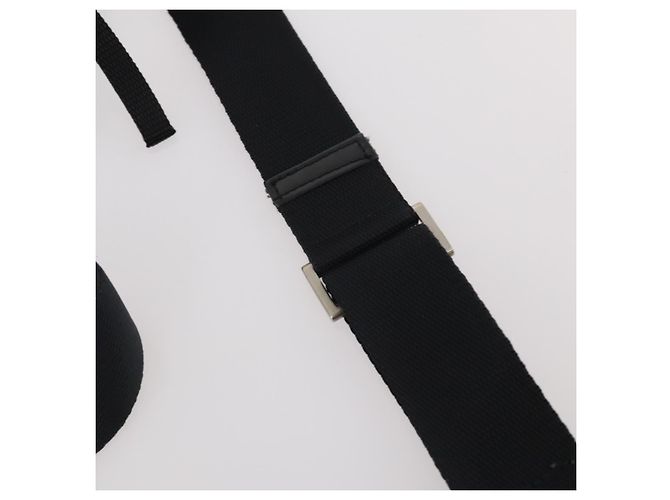 Borsa a tracolla PRADA Nylon 3 Set Black Beige Auth am11451 Nero - vista 22