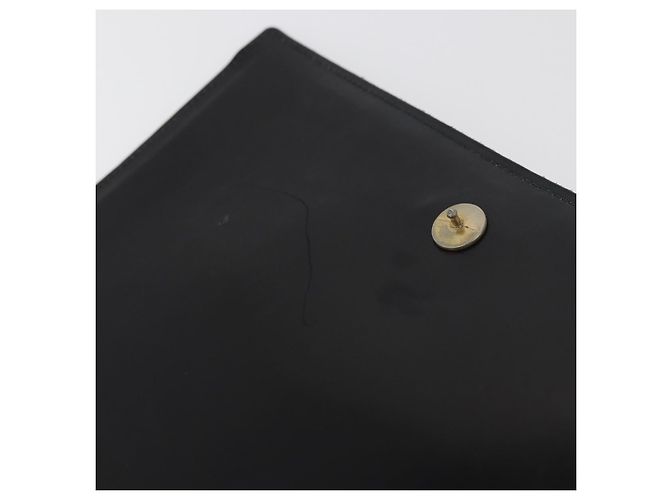 Borsa a tracolla GUCCI Horsebit Web Sherry Line Pelle Nera Oro Auth 179764 Nero D'oro - vista 23