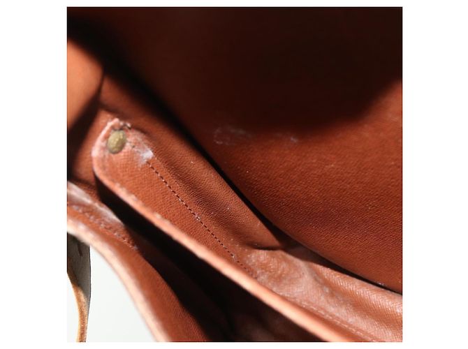 LOUIS VUITTON Borsa a tracolla Monogram Cartouchiere GM M51252 LV Auth 178198 Monogramma - vista 21