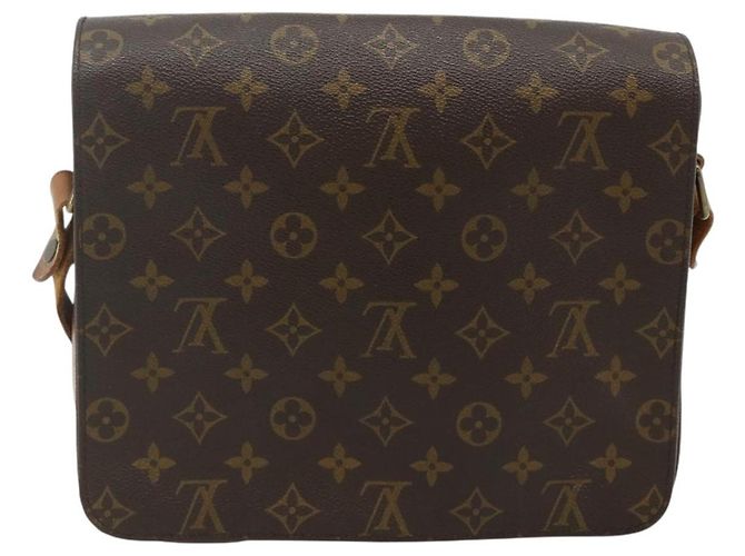 LOUIS VUITTON Borsa a tracolla Monogram Cartouchiere GM M51252 LV Auth 178198 Monogramma - vista 3