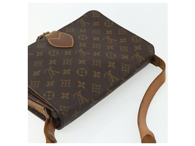 LOUIS VUITTON Borsa a tracolla Monogram Cartouchiere GM M51252 LV Auth 178198 Monogramma - vista 6