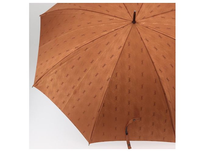 Ombrello SAINT LAURENT Nylon Orange Auth 175080M Arancione - vista 5