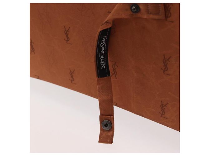 Ombrello SAINT LAURENT Nylon Orange Auth 175080M Arancione - vista 8