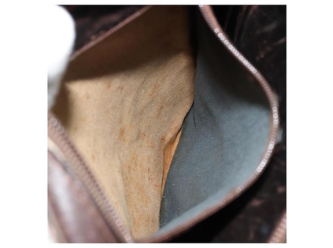 FENDI Zucca Canvas Schultertasche Braun Schwarz Authentisch ep14508 - Ansicht 21