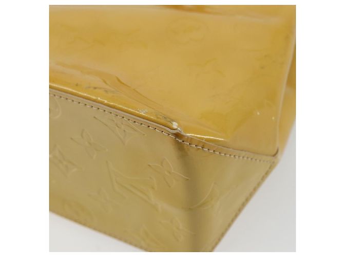 LOUIS VUITTON Borsa Monogram Vernis Reade PM Beige M91144 LV Auth ep14512 - vista 12