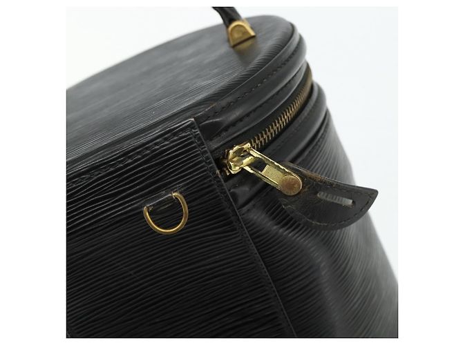 Borsa LOUIS VUITTON Epi Cannes Nera M48032 LV Auth 178721 Nero - vista 14