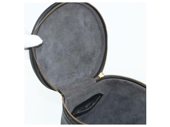 Borsa LOUIS VUITTON Epi Cannes Nera M48032 LV Auth 178721 Nero - vista 15