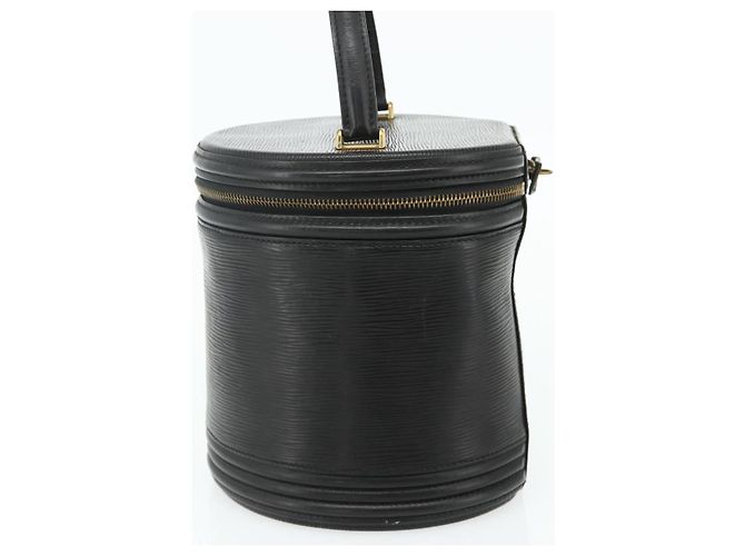 Borsa LOUIS VUITTON Epi Cannes Nera M48032 LV Auth 178721 Nero - vista 5