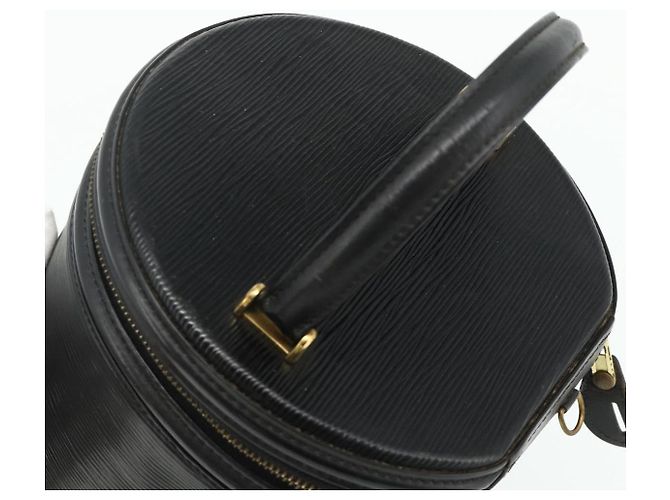 Borsa LOUIS VUITTON Epi Cannes Nera M48032 LV Auth 178721 Nero - vista 6